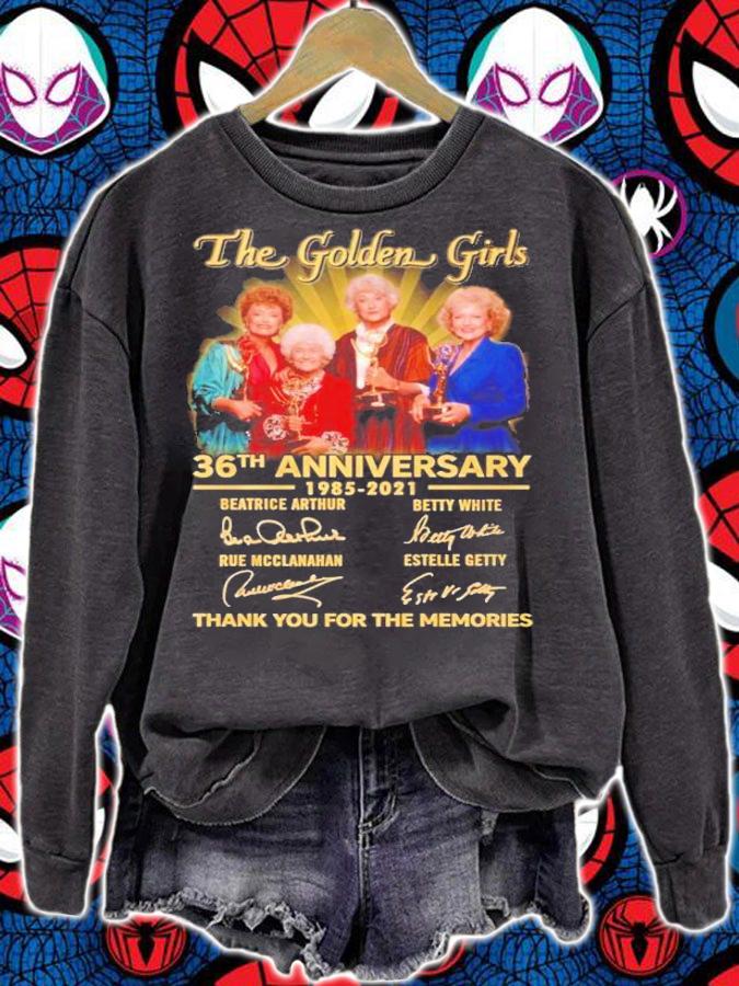 The Golden Girls 36th anniversary 1985-2021 thank you for the memories shirt