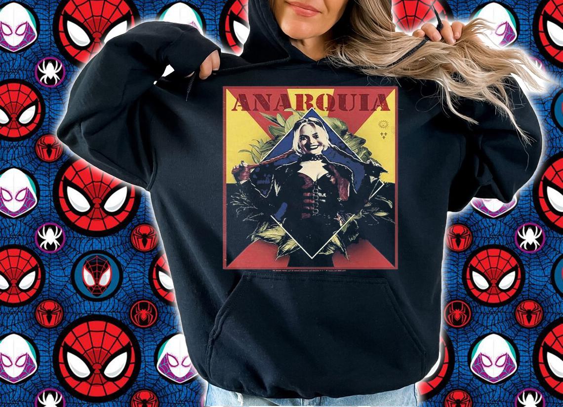 The Suicide Squad Anarquia Harley Quinn shirt hoodie