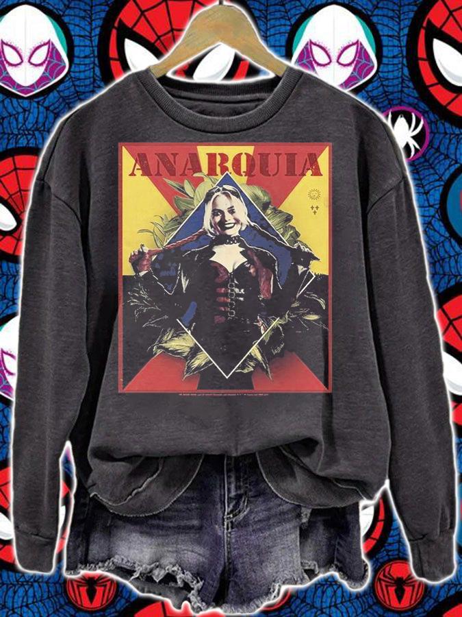 The Suicide Squad Anarquia Harley Quinn shirt sweatshirt