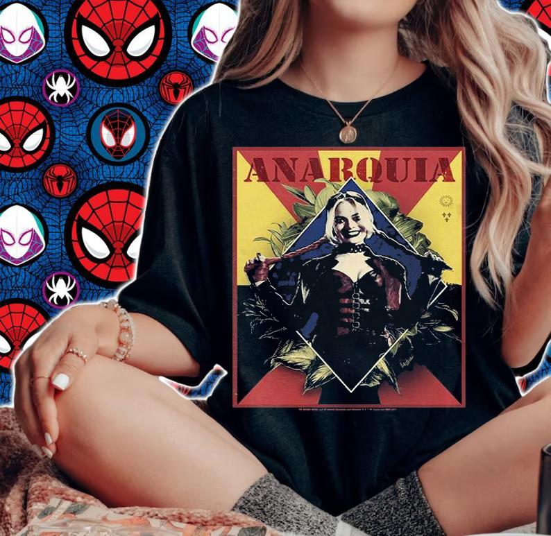 The Suicide Squad Anarquia Harley Quinn shirt woman shirt