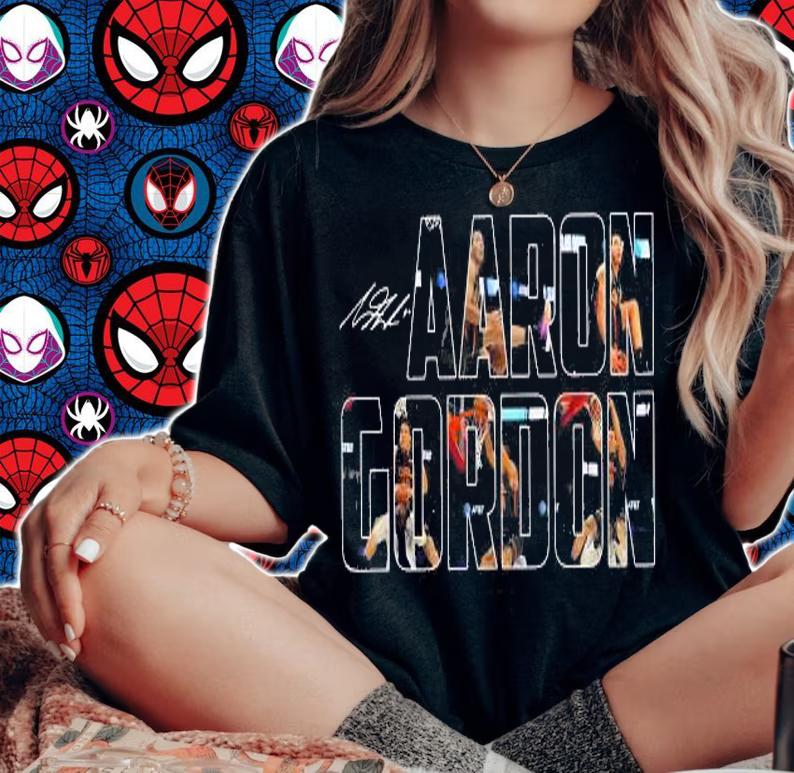 Aaron Gordon Signature t-shirt woman shirt