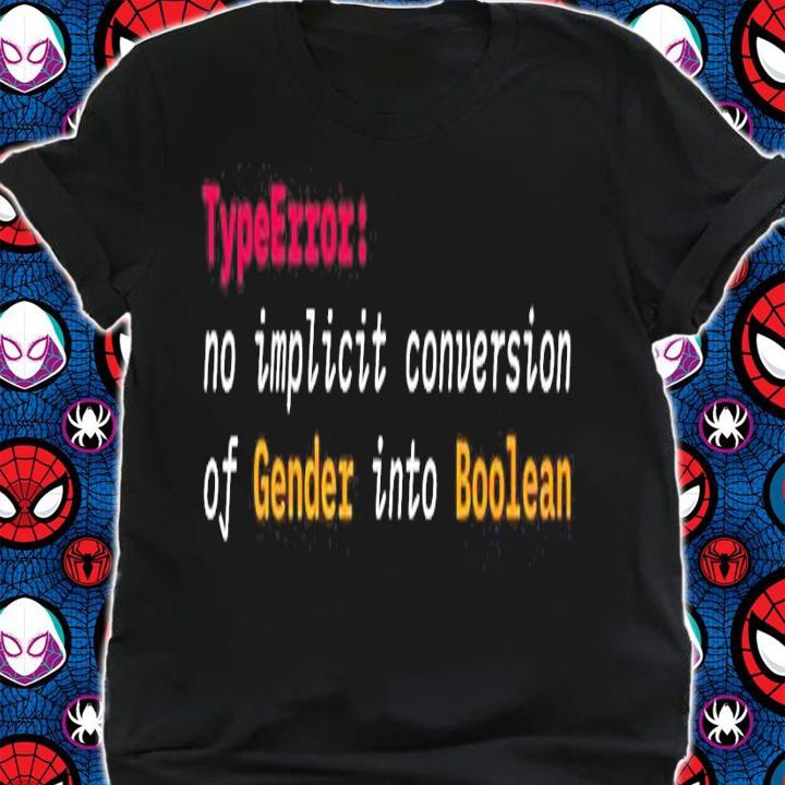 Typeerror no implicit conversion of Gender into Boolean shirt