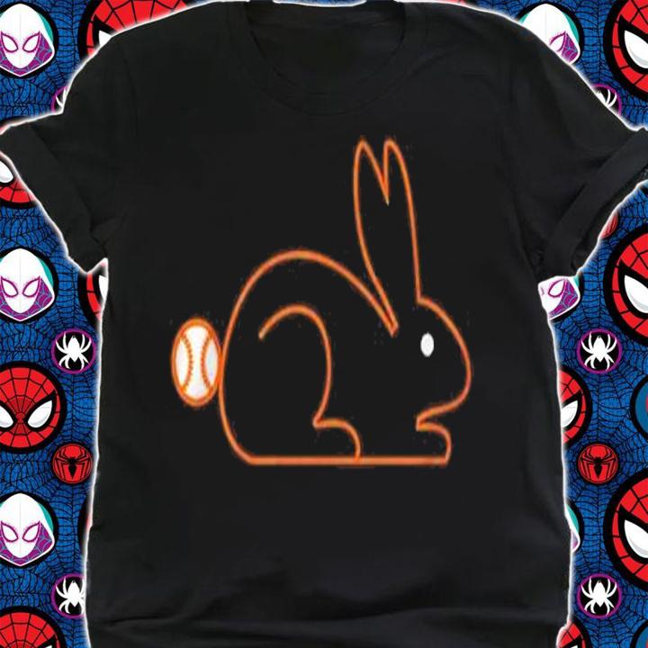 Bay Area Bunny Baseball shirt