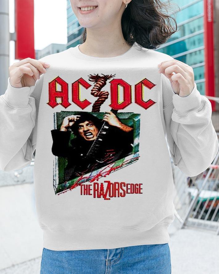 ACDC the Razors Edge T-shirt sweatshirt