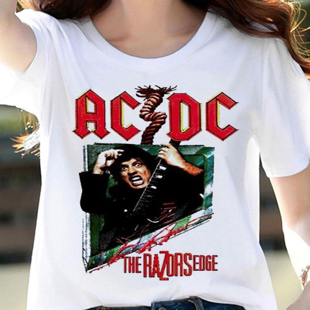 ACDC the Razors Edge T-shirt woman shirt