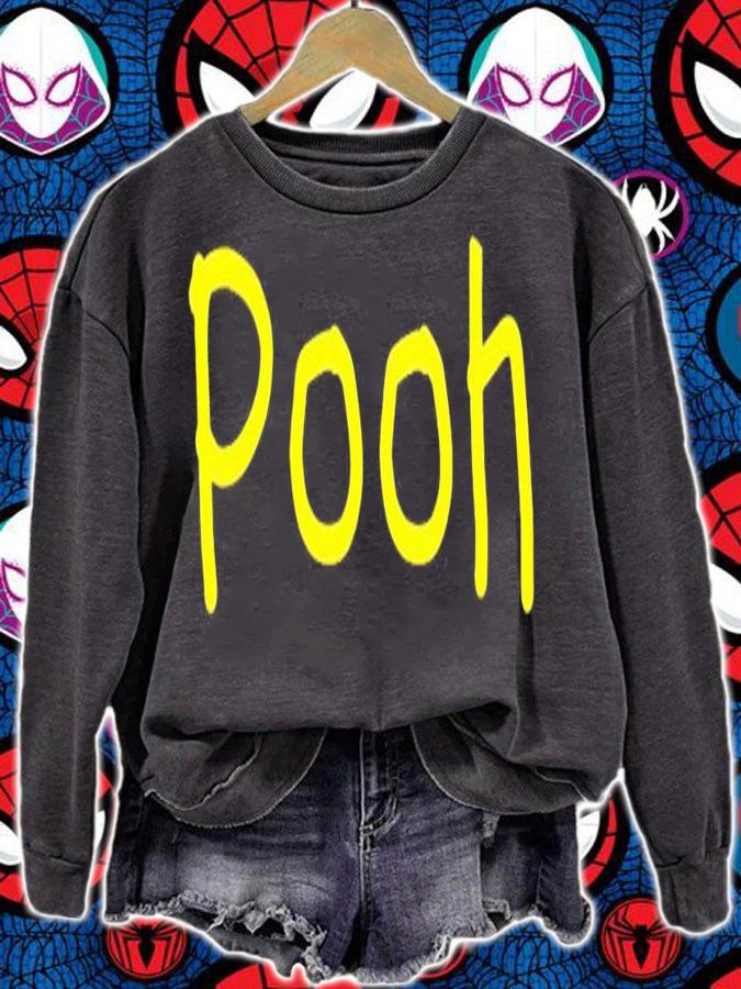 Pooh nickname first name gift Halloween shirt sweatshirt