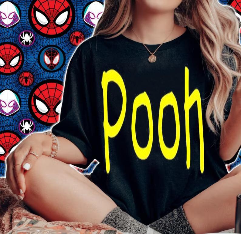 Pooh nickname first name gift Halloween shirt woman shirt