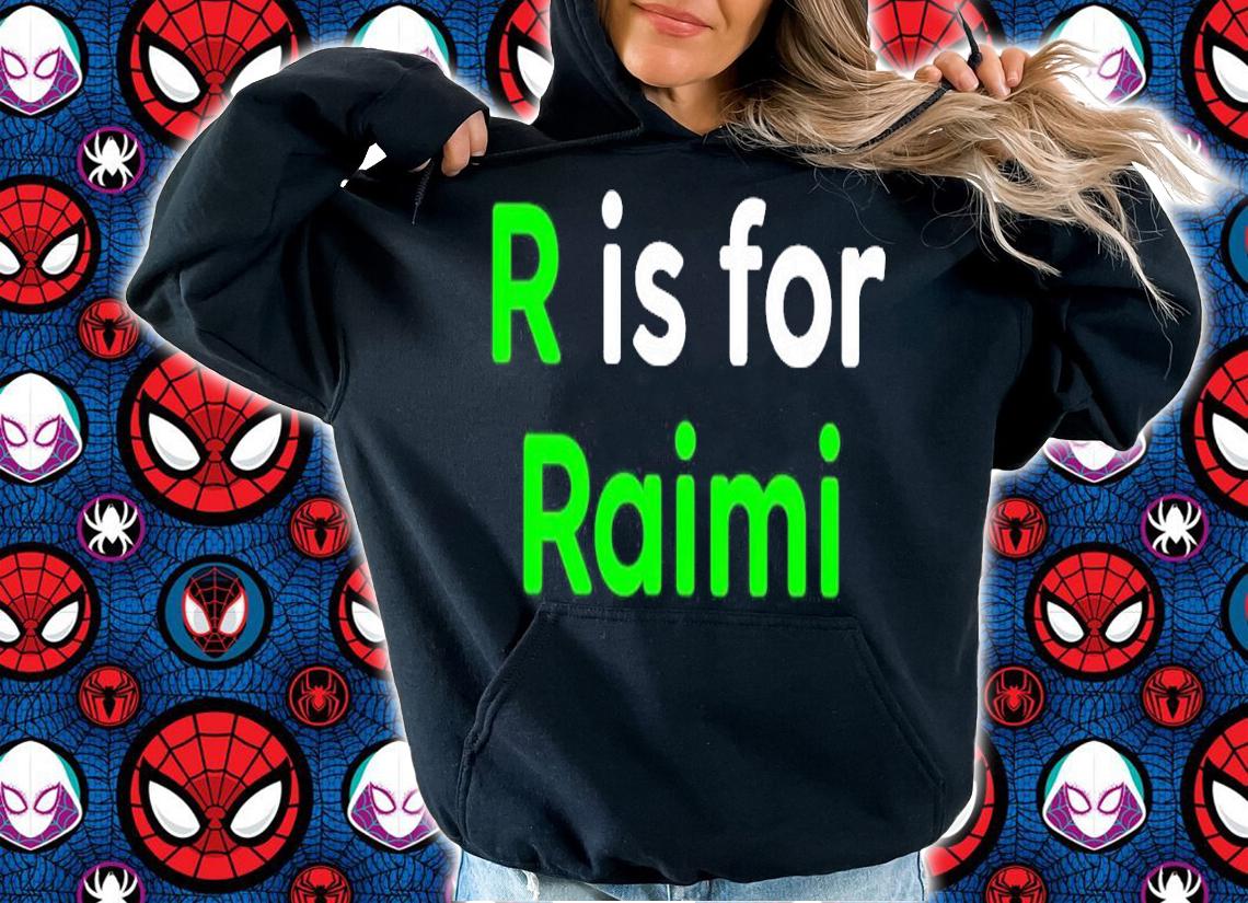 Spooky Yaki Mansion R is for Raimi shirt