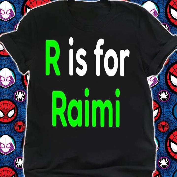 Spooky Yaki Mansion R is for Raimi shirt