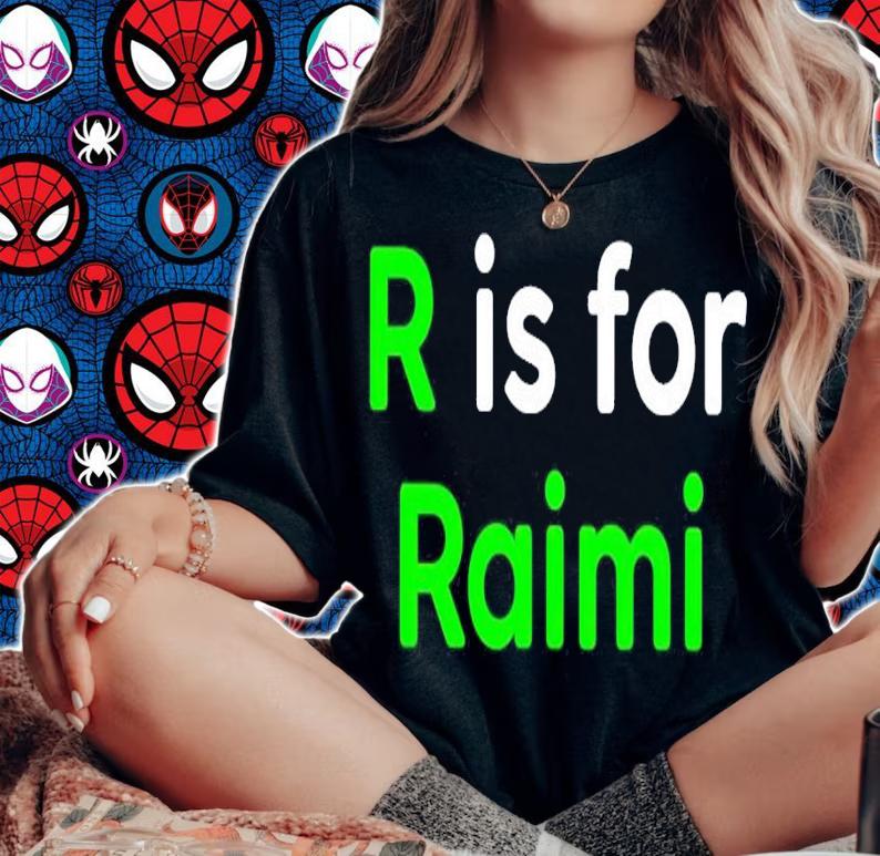 Spooky Yaki Mansion R is for Raimi shirt