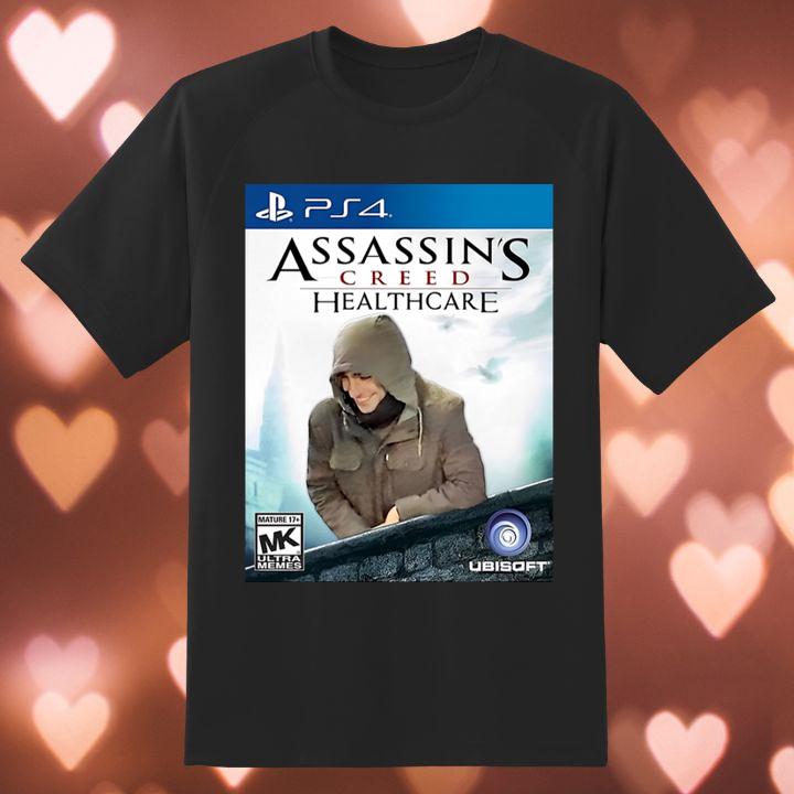 Assassins Creed Healthcare Luigi Poster Shirt