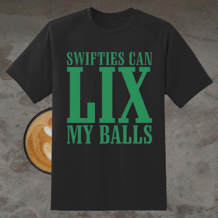 C. J. Gardner-Johnson Swifties Can Lix My Balls Philadelphia Eagles Shirt