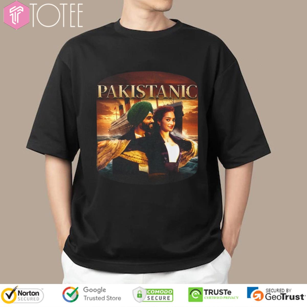 Pakistanic Parody Pakistani Titanic Funny T-Shirt