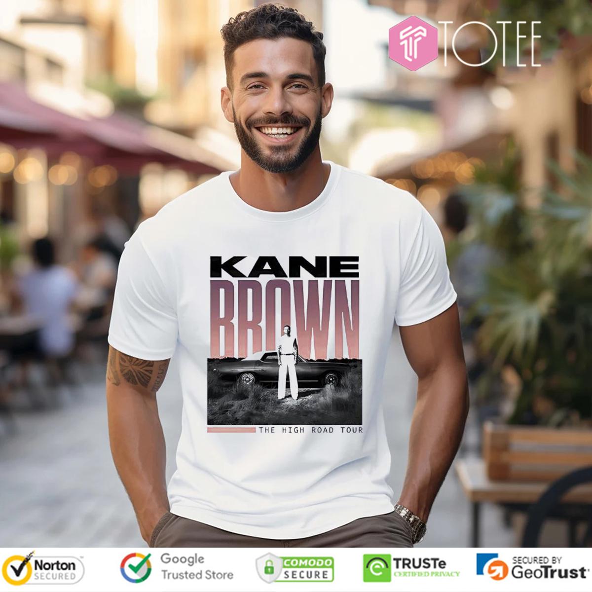 Kane Brown The High Road Tour 2024 Official Concert T-Shirt