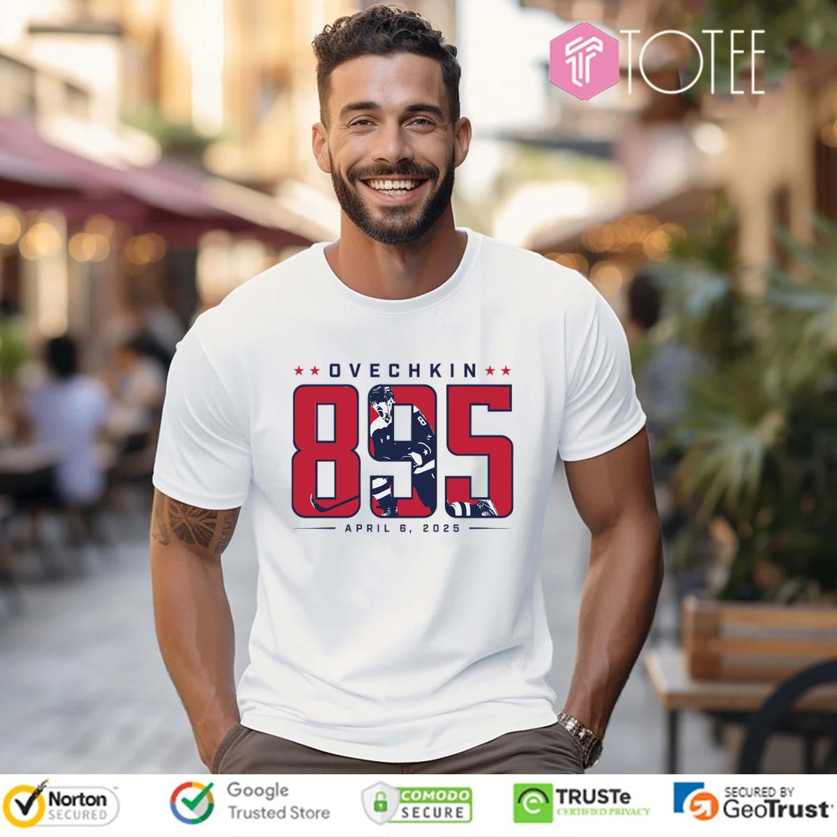 Alex Ovechkin Washington Capitals 895 Ovi T-shirt