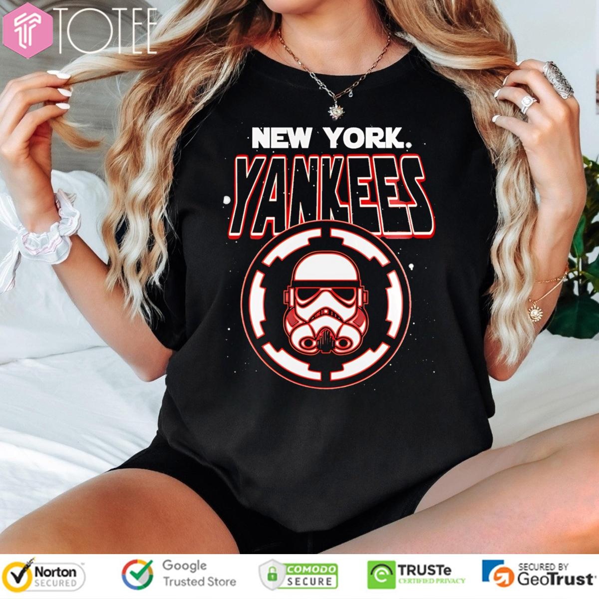 Star Wars Stormtrooper New York Yankees Baseball T-shirt